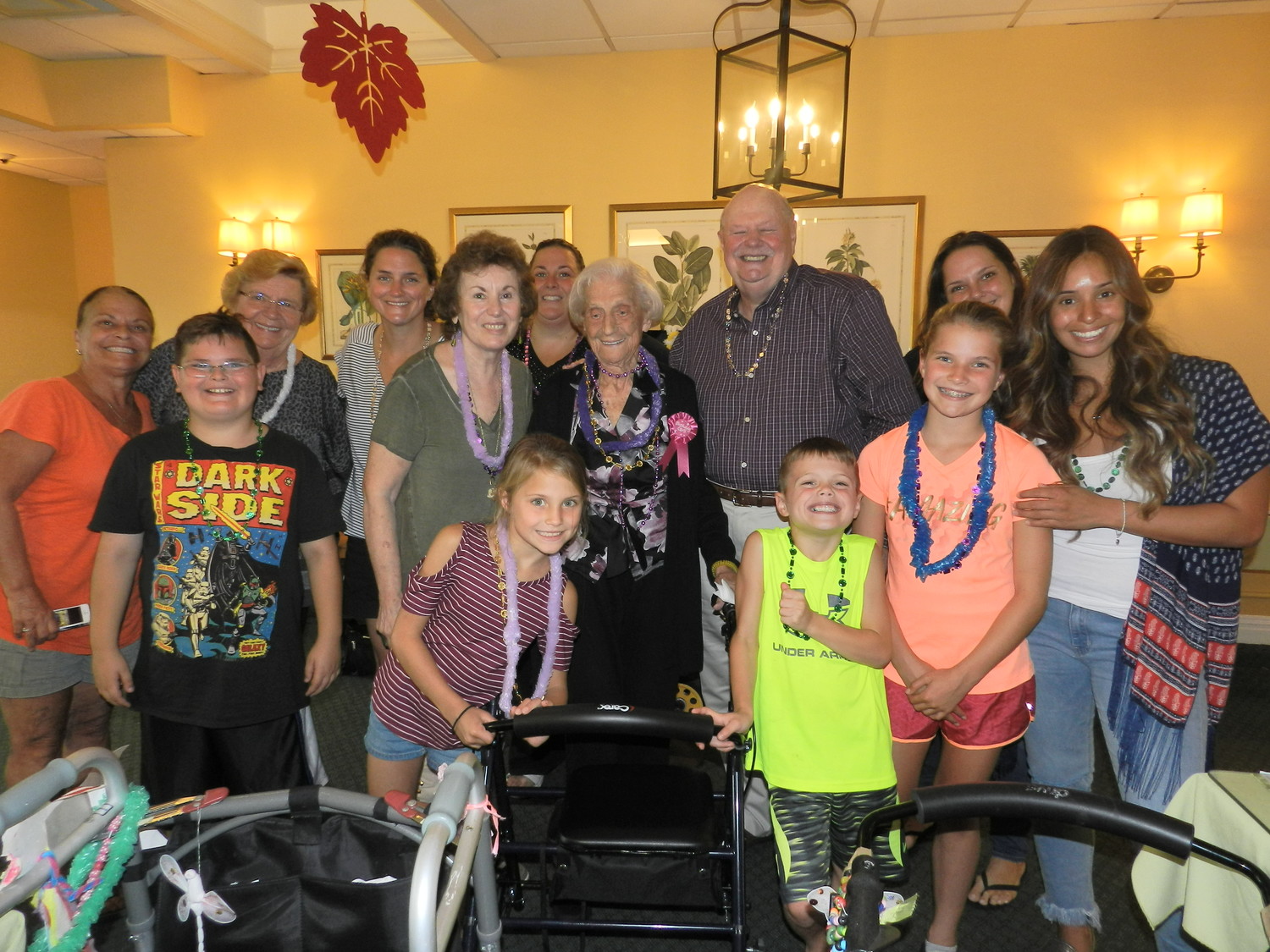 Alyssa Seidman/Herald
Joe Fennessy and his family celebrated their matriarch’s 101st birthday on Sept. 19.