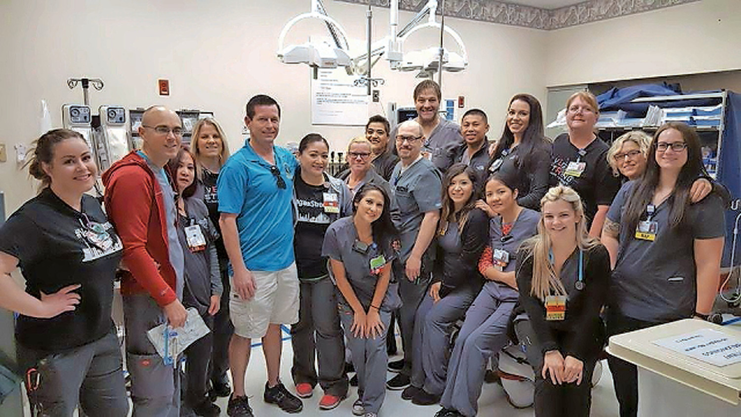 Last November, Maher visited Sunrise Hospital’s Trauma Emergency Unit in Las Vegas, where many victims and survivors were brought after the deadliest mass shooting in American history. He bought them lunch in honor of Charleston Hartfield, a Las Vegas police officer.