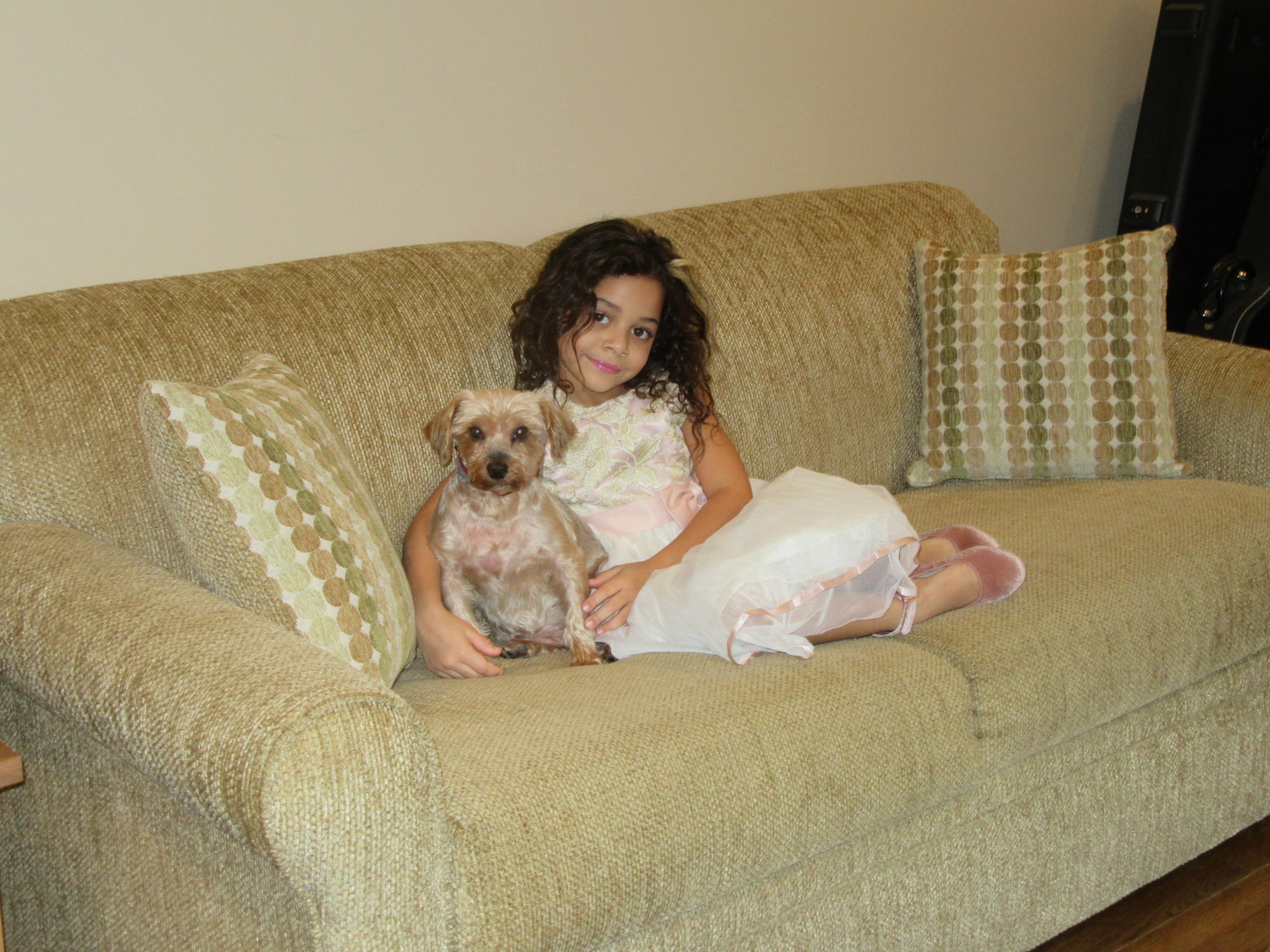 Sondra Toscano said her daughter, Lydia, and her furry best friend Venus are kindred spirits.