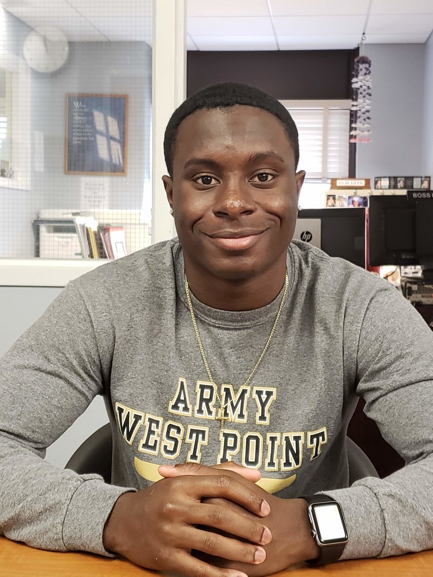 Justin Lescouflair, 17, to attend U.S. Military Academy West Point.