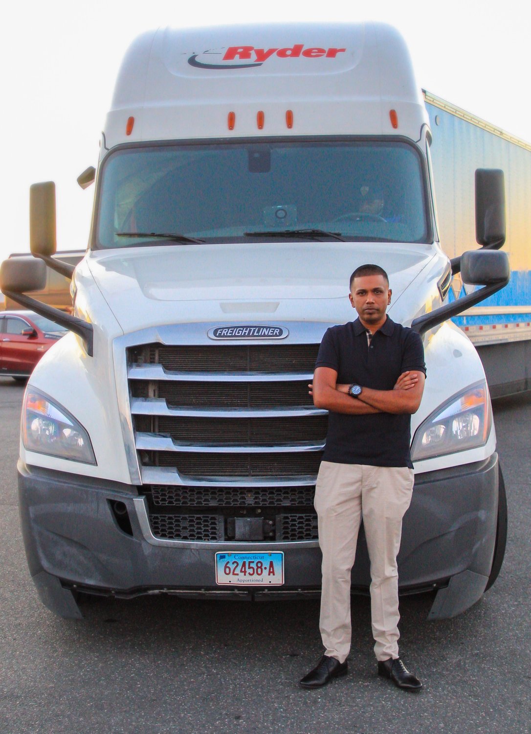 Ken Deocharran started his company with a minivan, and now has contracts with Ryder to lease trucks that deliver packages for Amazon.