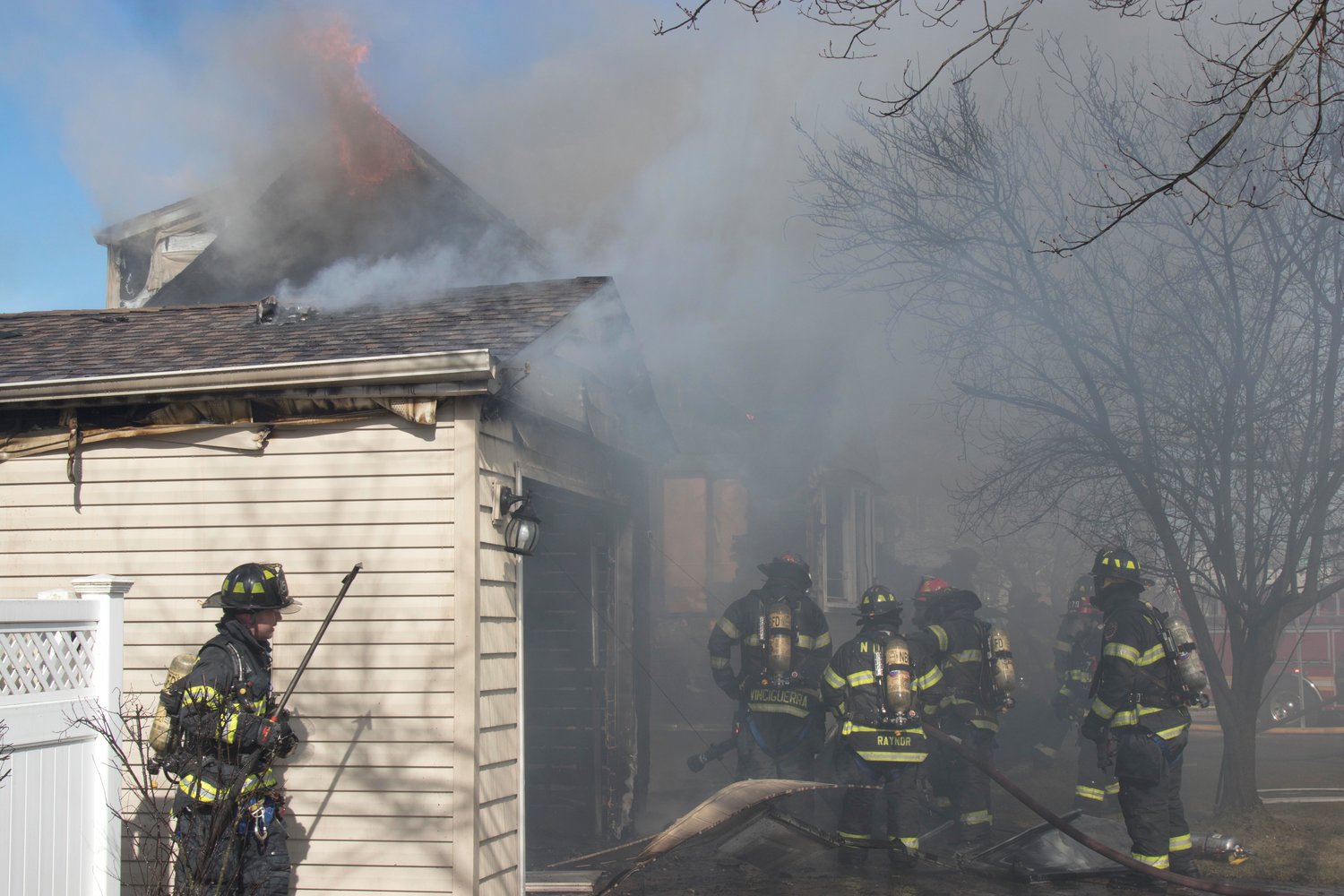 Bazarewski, along with her father and brother, helped extinguish an East Meadow house fire last month, sparing much of the home from destruction.