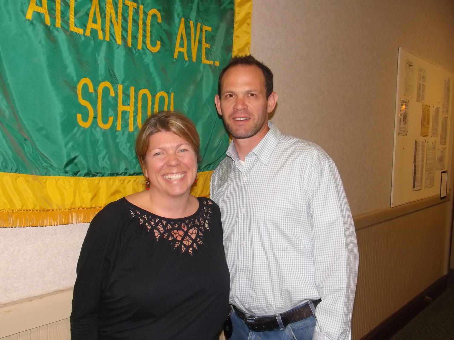 Board of Education Trustee Heather Hanson and President William Belmont are running for re-election to the Lynbrook school board.