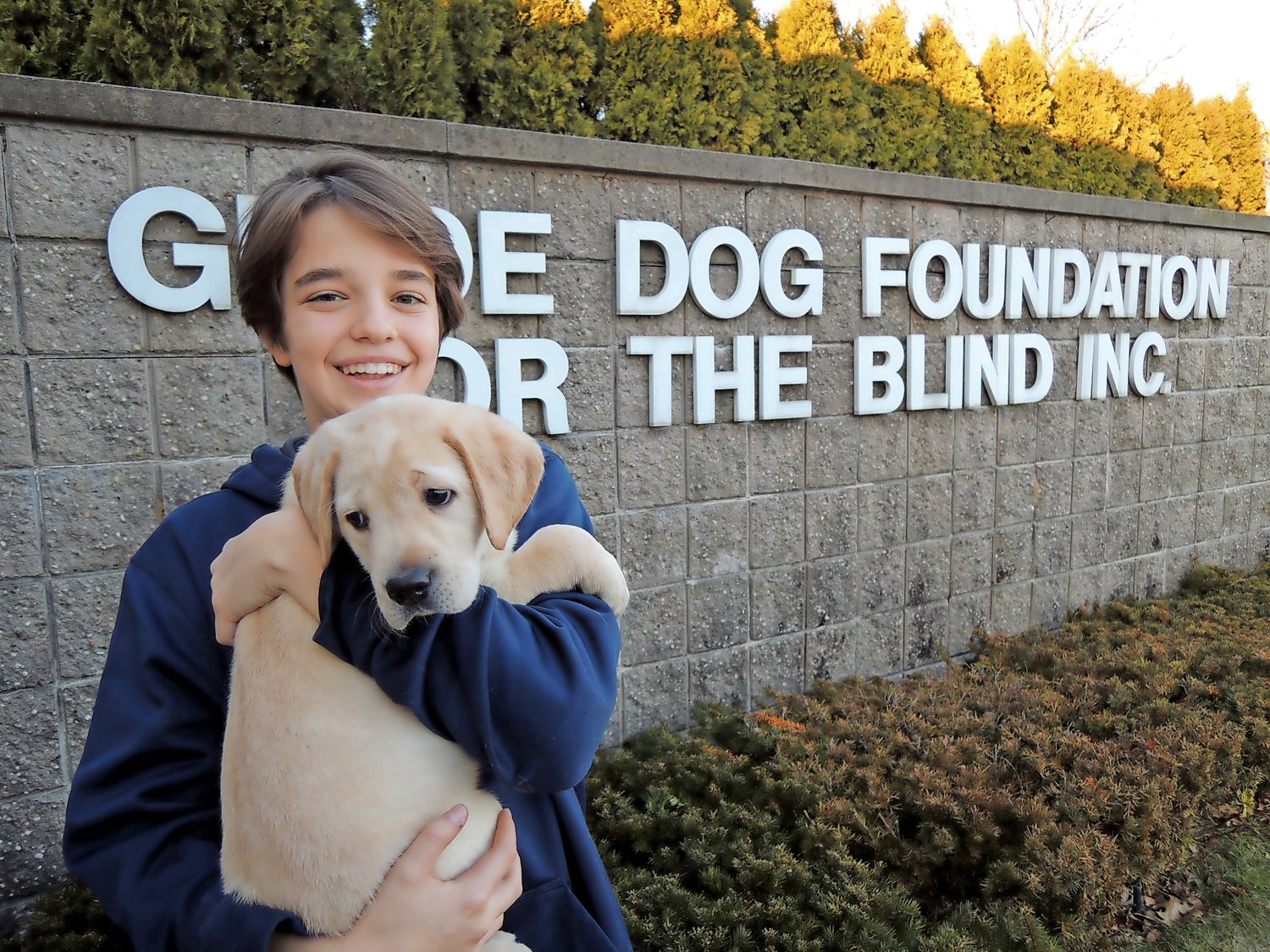 Each year, Oceanside sophomore Jeremy Feder raises thousands of dollars for America’s VetDogs, which was originally founded under the Guide Dog Foundation for the Blind, Inc.