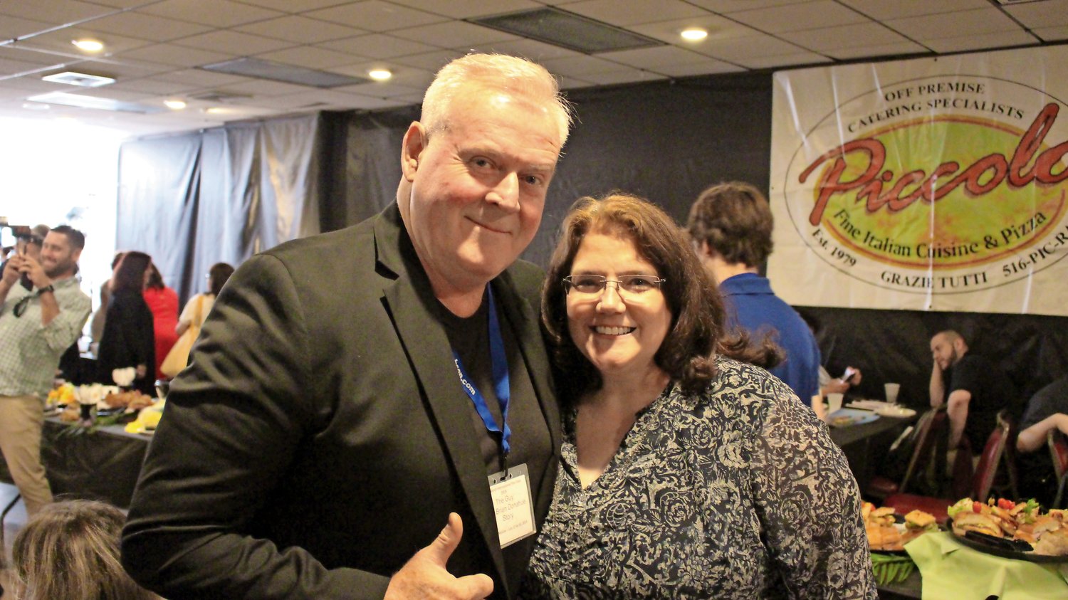 Also featured at the festival were Brian and Lori Donohue, who screened their documentary “The Guy: The Brian Donohue Story.”