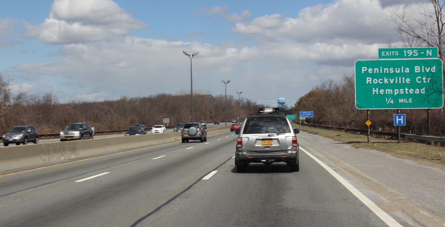 The incident happened on the eastbound side of the Southern State Parkway, just west of the Peninsula Boulevard exit beside Hempstead Lake State Park.