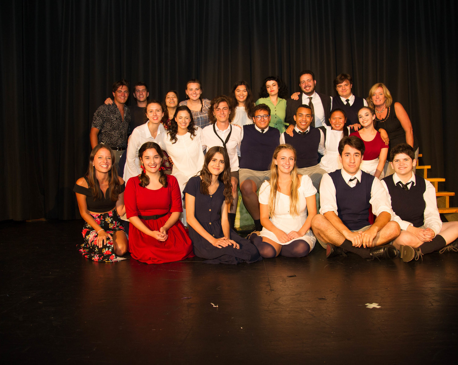 The cast of “Spring Awakening” ranges in age from 16 to 23. They performed on Aug. 1, 2, and 9 at Bellmore Showplace.