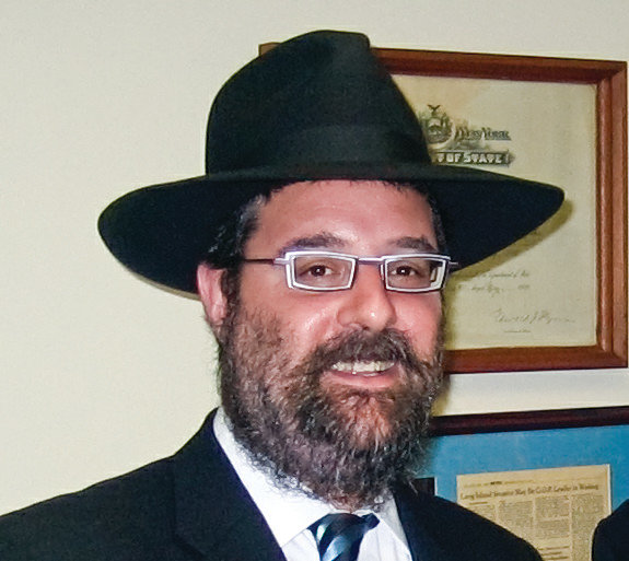 Rabbi Levi Gurkov, of the Chabad of Oceanside, said he was in favor of legislation requiring that students in sixth through 12th grades receive instruction about hate symbols such as the swastika and noose.