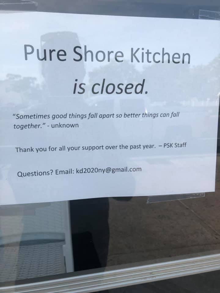 The eatery announced its closure this week.