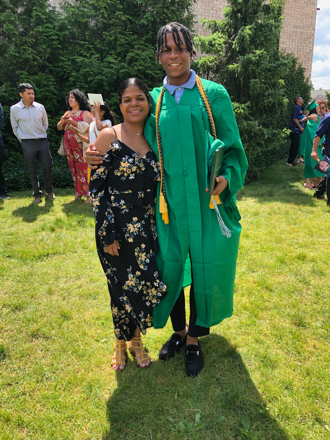 Phillips was with her son, and Central High School graduate Solomon Richards, 18, each time he went to the hospital for his sickle cell anemia.