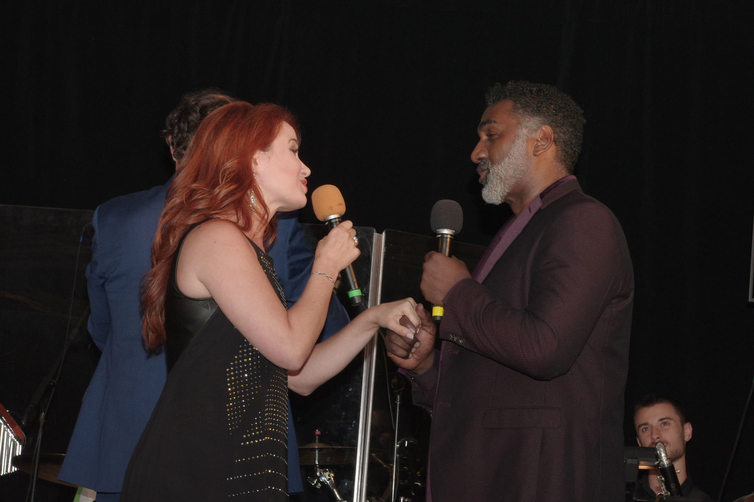 Sierra Boggess and Norm Lewis performed at the event.