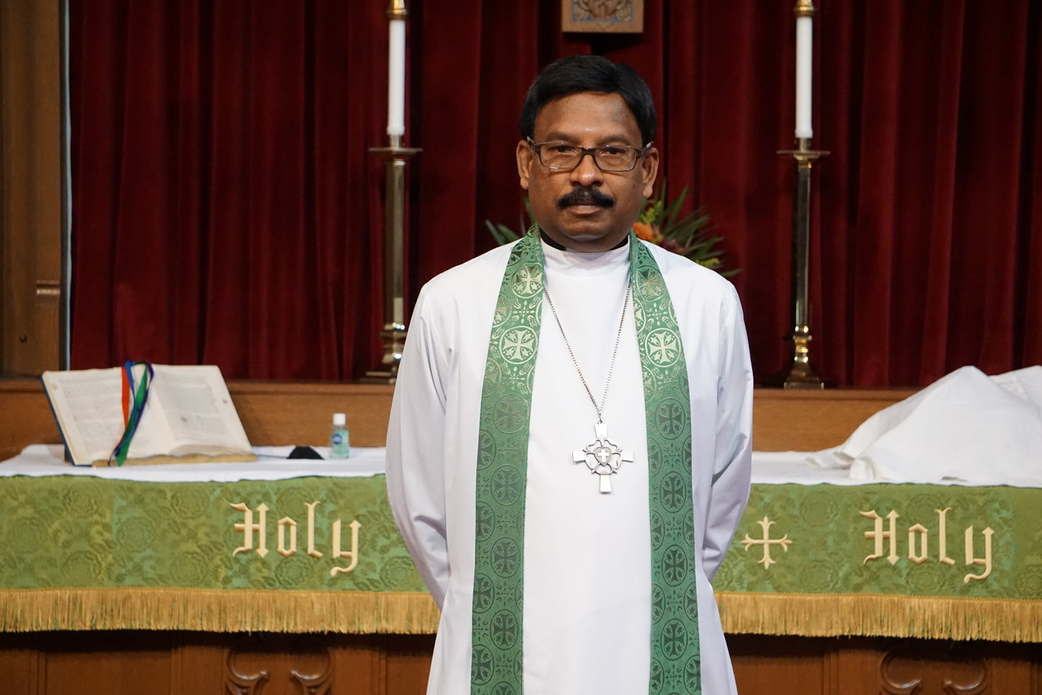 The 55-year-old Thiagarajan, who was born in India, will become church’s new spiritual leader on Saturday.