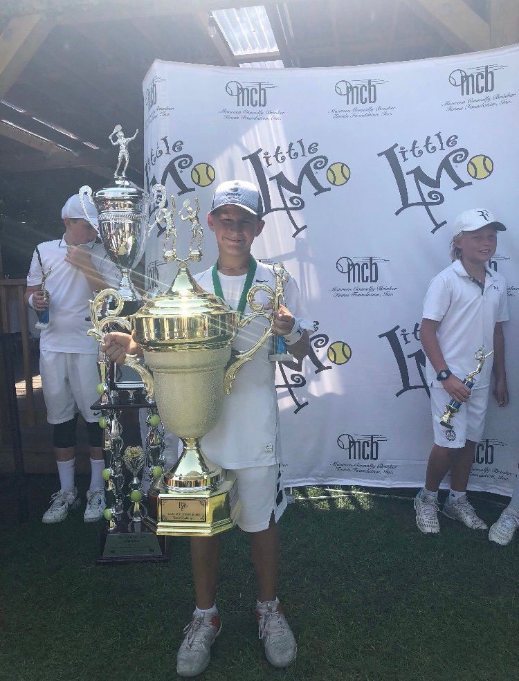 Cooper Schorr, 12, has played tennis since he was 3, and was recently ranked No. 12 in the sport for his age by the U.S. Tennis Association after he and Zavier Augustin, of Malverne, won a doubles title at the USTA’s Empire Cup in Mamaroneck.