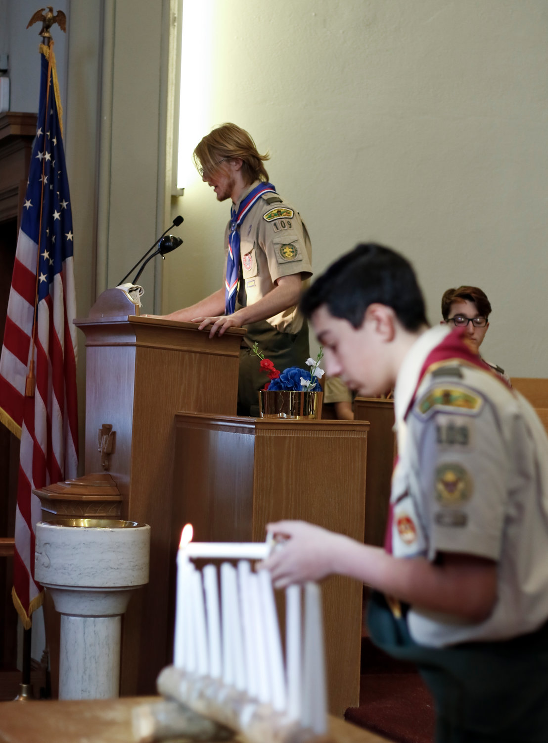 Valley Stream's Boy Scout Troop 109 honors four new Eagle Scouts
