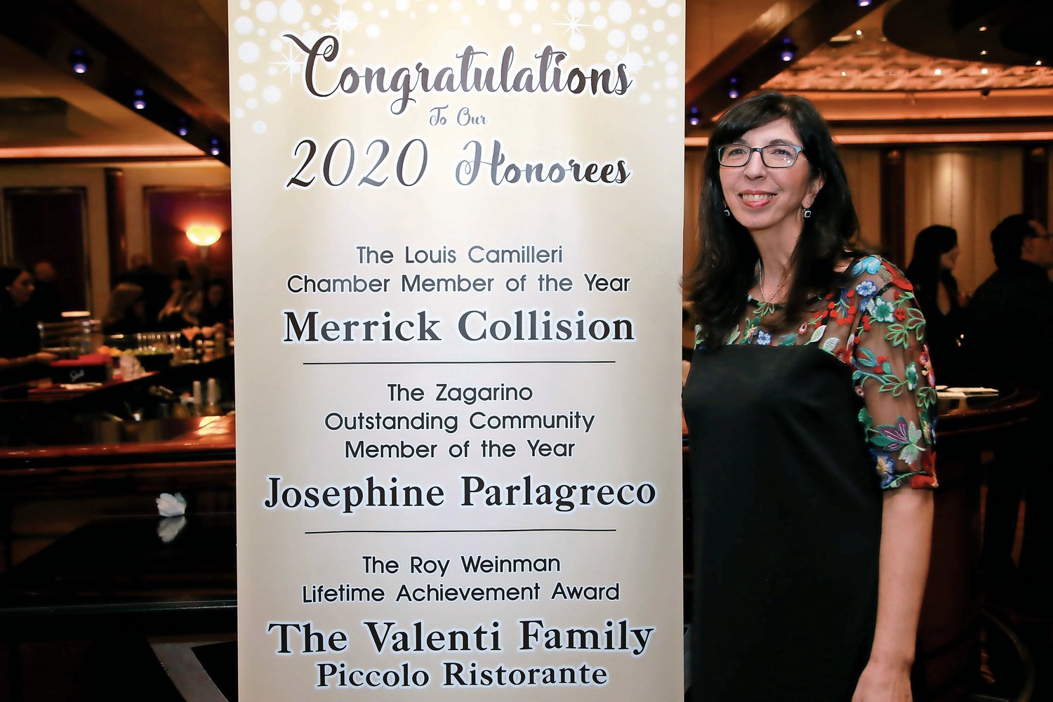 Josephine Parlagreco won the Zagarino Outstanding Community Member of the Year.