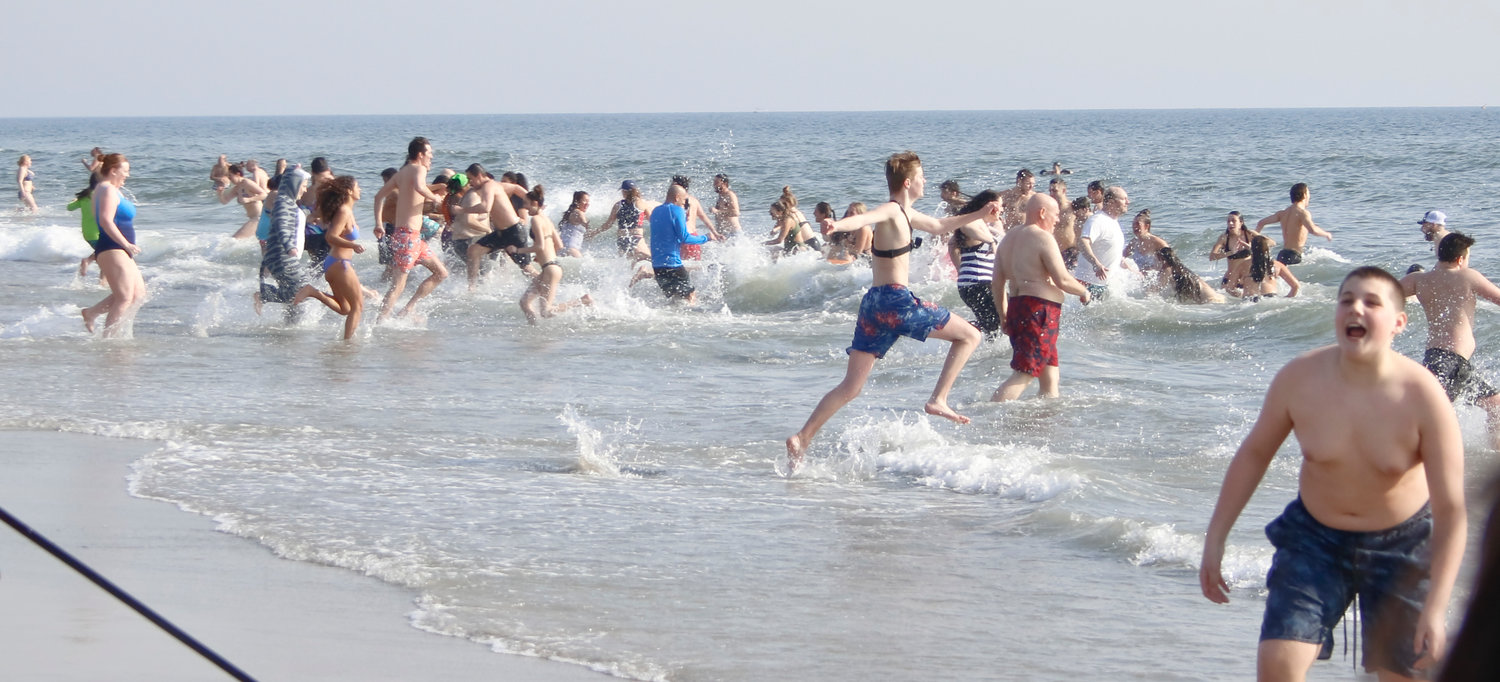 Thousands are expected to turn out for the annual Polar Bear Plunge in Long Beach this Sunday. The funds raised go to benefit the  Make A Wish foundation.