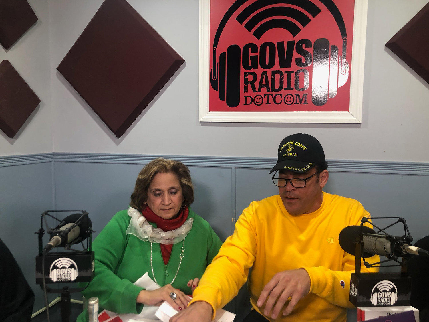 Long Island Breakfast Club Show co-hosts Valentina Janek and Gregg Cajuste air their talk show every Monday and Thursday.
