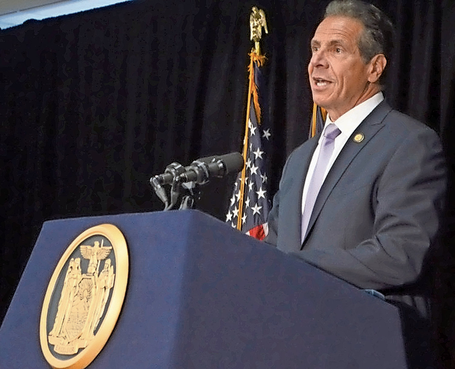 Gov. Andrew Cuomo has banned gatherings of 50 or more people because of the coronavirus.