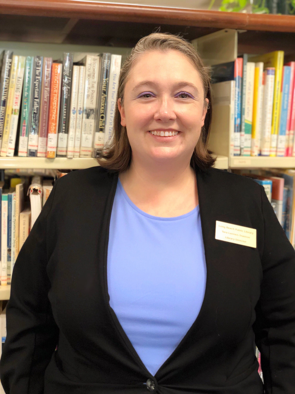 Library Director Tara Lannen-Stanton.