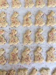 Polka Dot Pound Cake is offering plenty of festive baked goods, including bunny cookies for Easter and flourless bread for Passover.