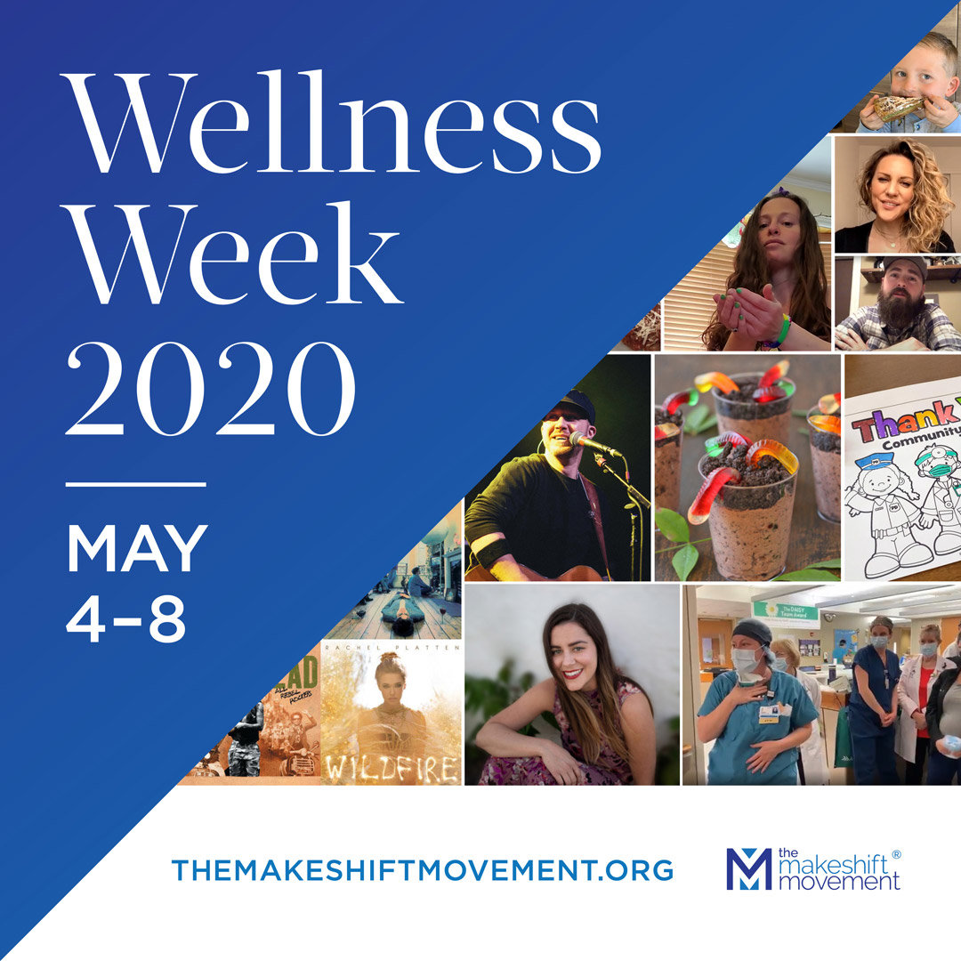 A flyer for Wellness Week. The event was originally set to be in person but has gone virtual due to school closures amid the coronavirus pandemic.
