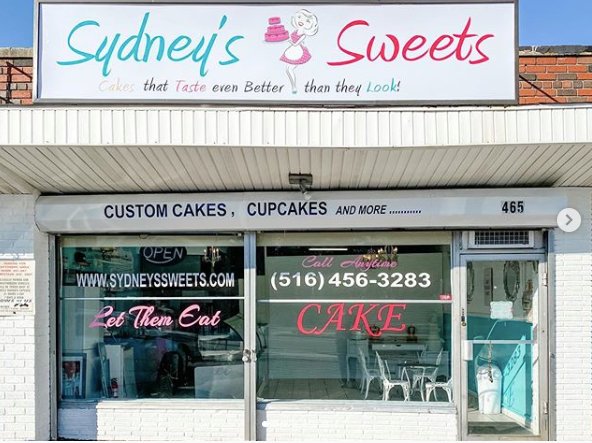 Sydney's Sweets, the shop owned by Sydney Perry.