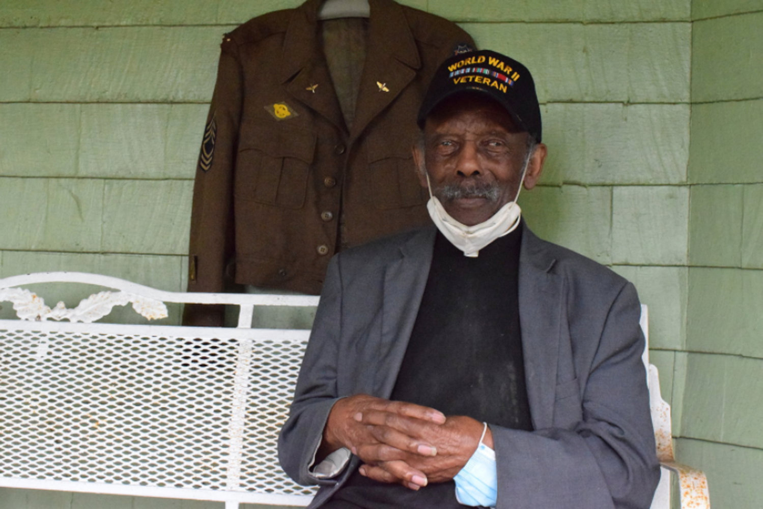 Members of the Freeport and East Meadow communities are raising money to fund a health care aid for 97-year old World War II veteran Rev. Eugene Purvis and his wife Dr. Sylvia Purvis.