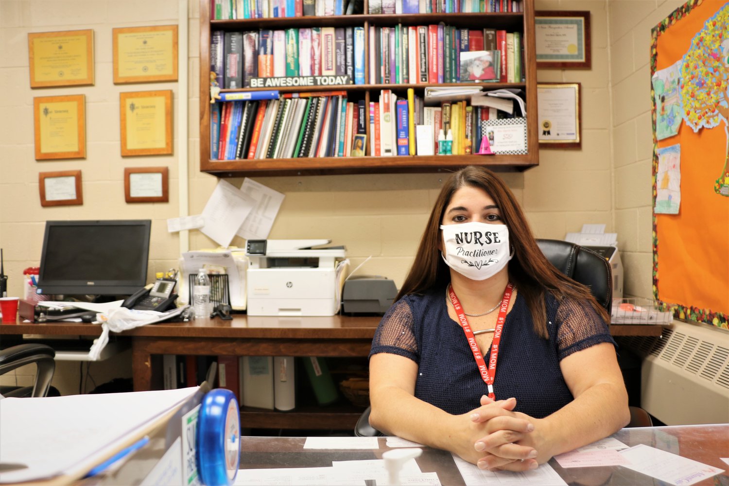Algerio-Vento stressed the importance of mask wearing, social distancing and health checks for students and staff.