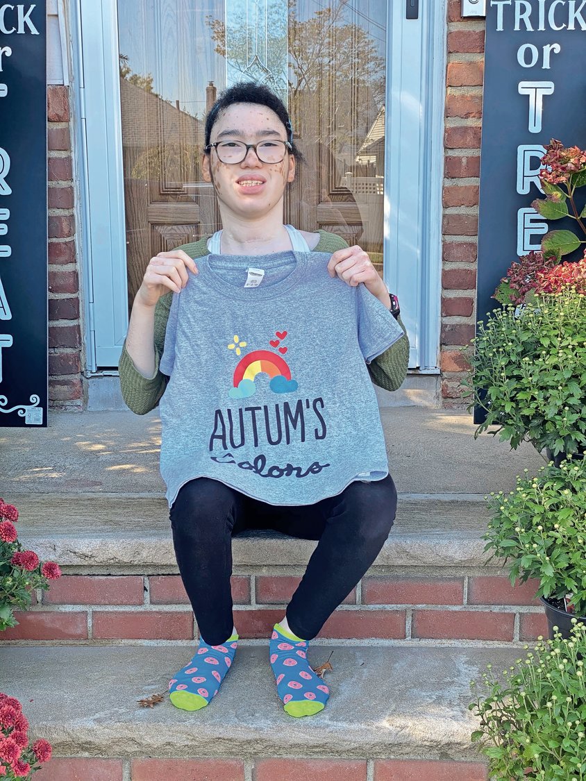 Autum Blois, a 10th-grader at Oceanside High School, is hosting her latest “Autum’s Colors” art supply collection on Nov. 7. Donors can drive by her house to drop off donations of crayons, colored pencils, paper and other supplies to be donated to hospitals for children to use while receiving treatment.