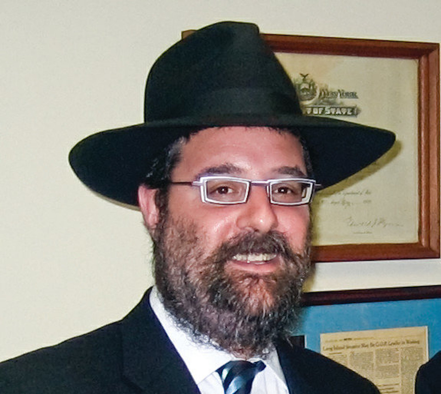 Rabbi Levi Gurkov is the Oceanside/Island Park Herald's 2020 Person of the Year.