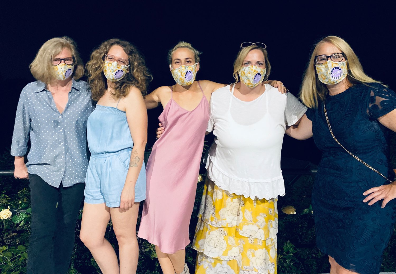 Jaime Teich, top, second from left, has had a dedicated board of directors helping drive LYNP to be successful throughout 2020, including, from left, Mindy Isateich, Hannah Wizenberg, Aimee Renaud and Colleen Woods.