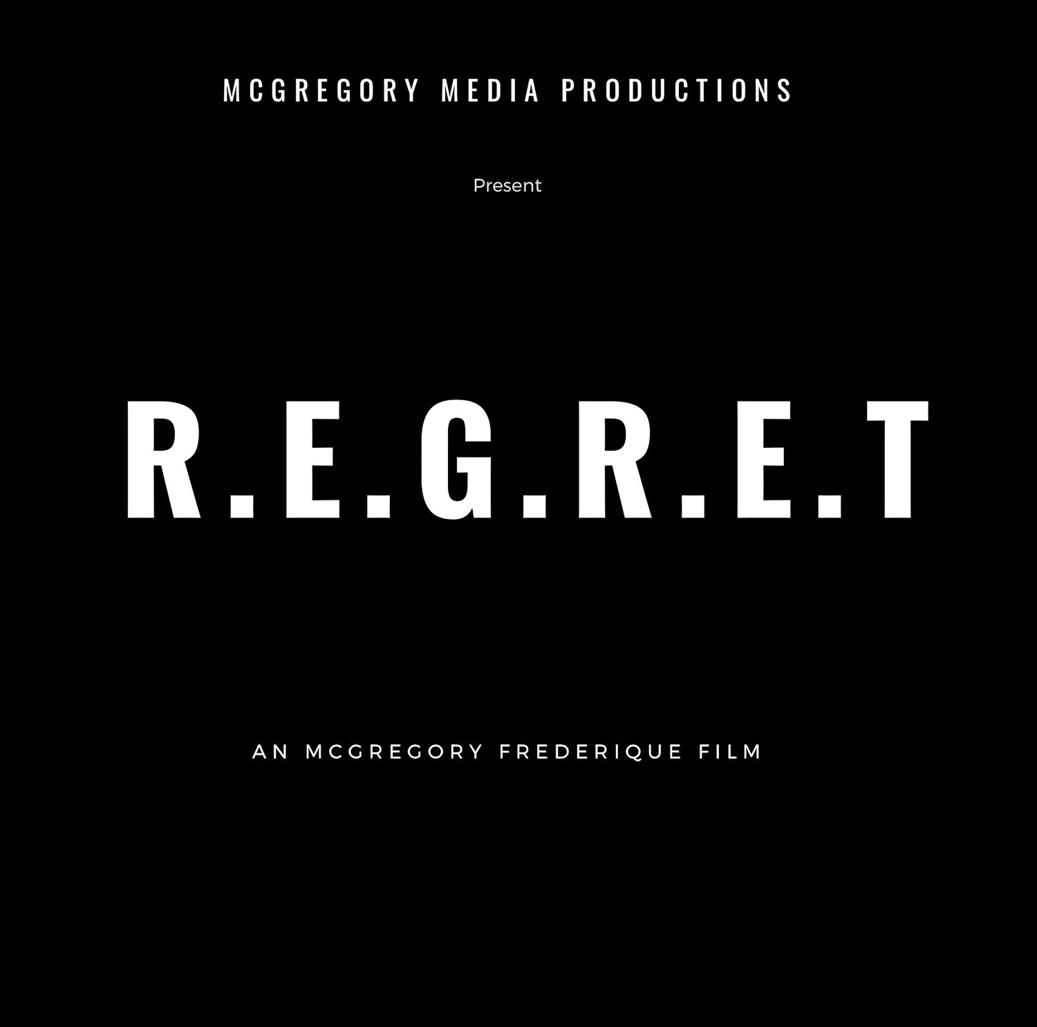 “R.E.G.R.E.T,” a new film by Elmont-native McGregory Frederique will be screened at film festivals throughout Long Island this summer.
