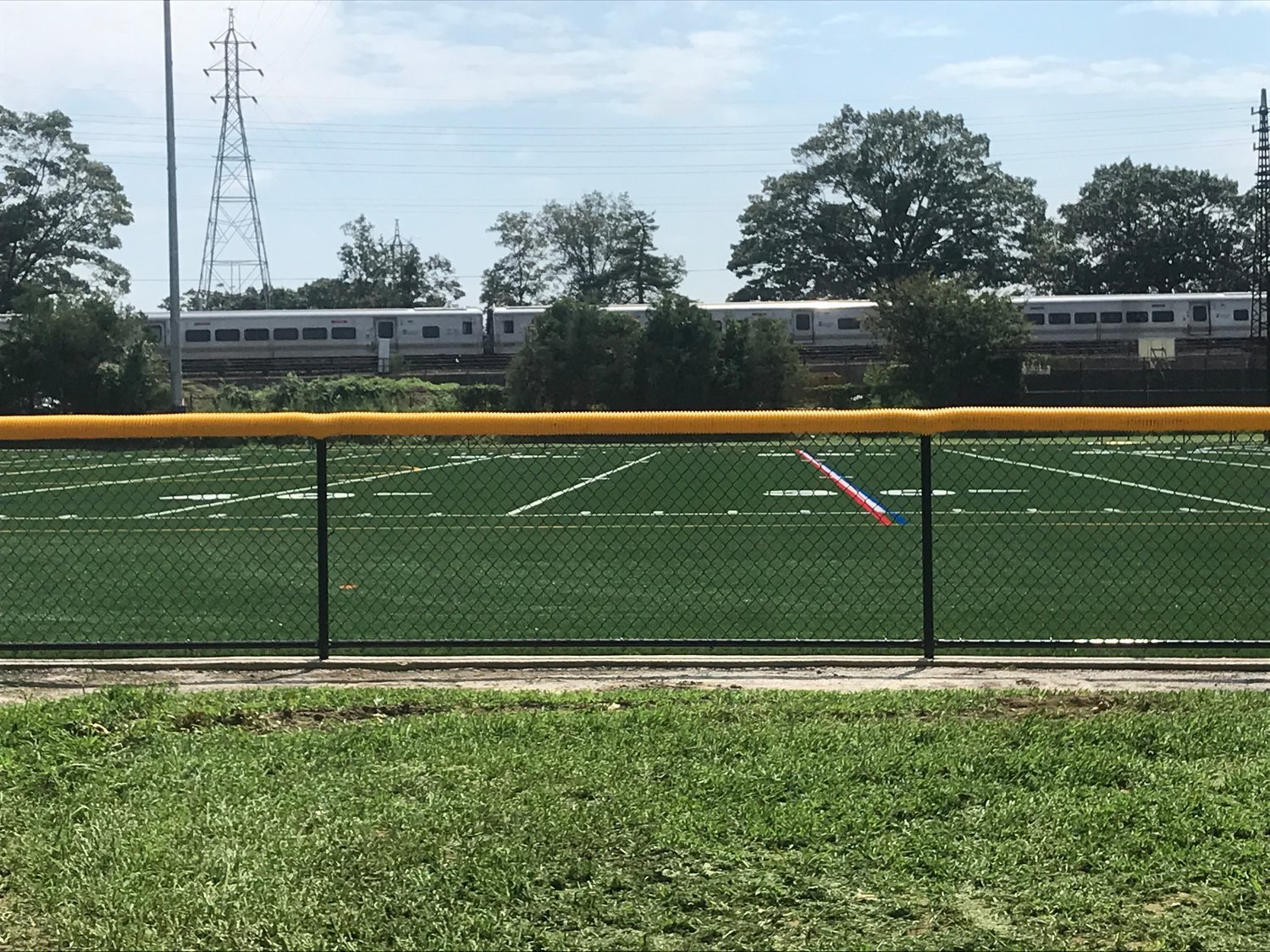 Artificial turf fields were installed at Greis Park late last year, and many more improvements are planned for the facility.