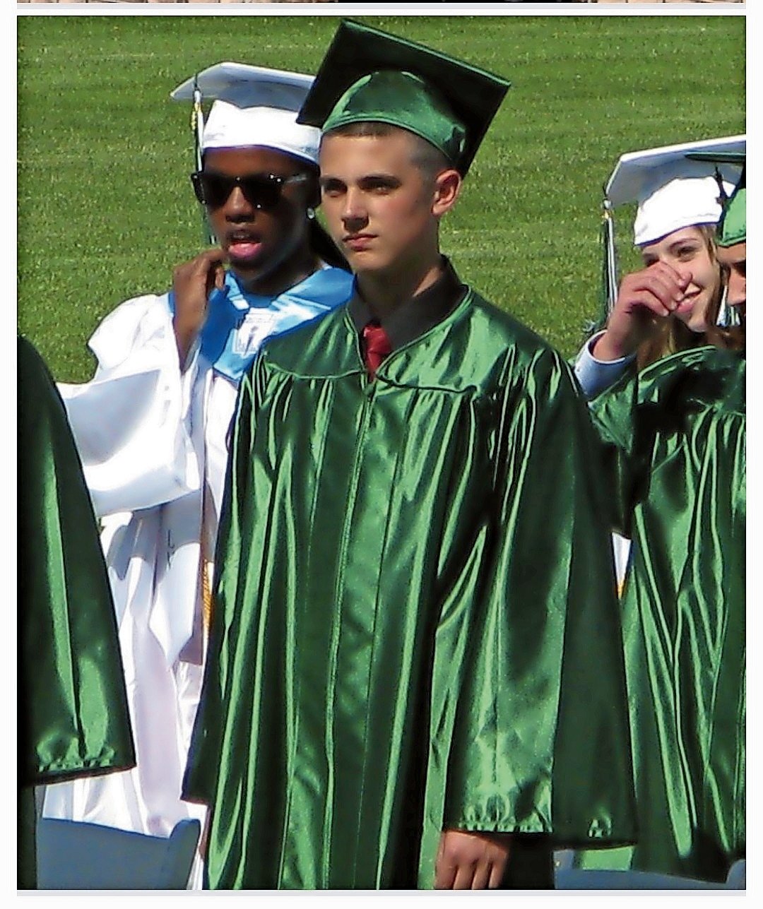 Hendriks at his Locust Valley High School graduation in 2012.