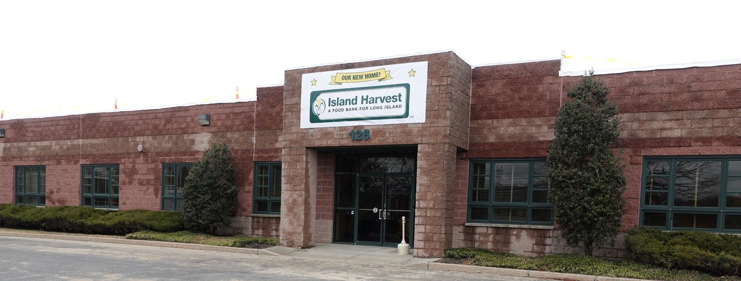 Island Harvest’s new property in Melville is twice the size of its former headquarters in Hauppauge.