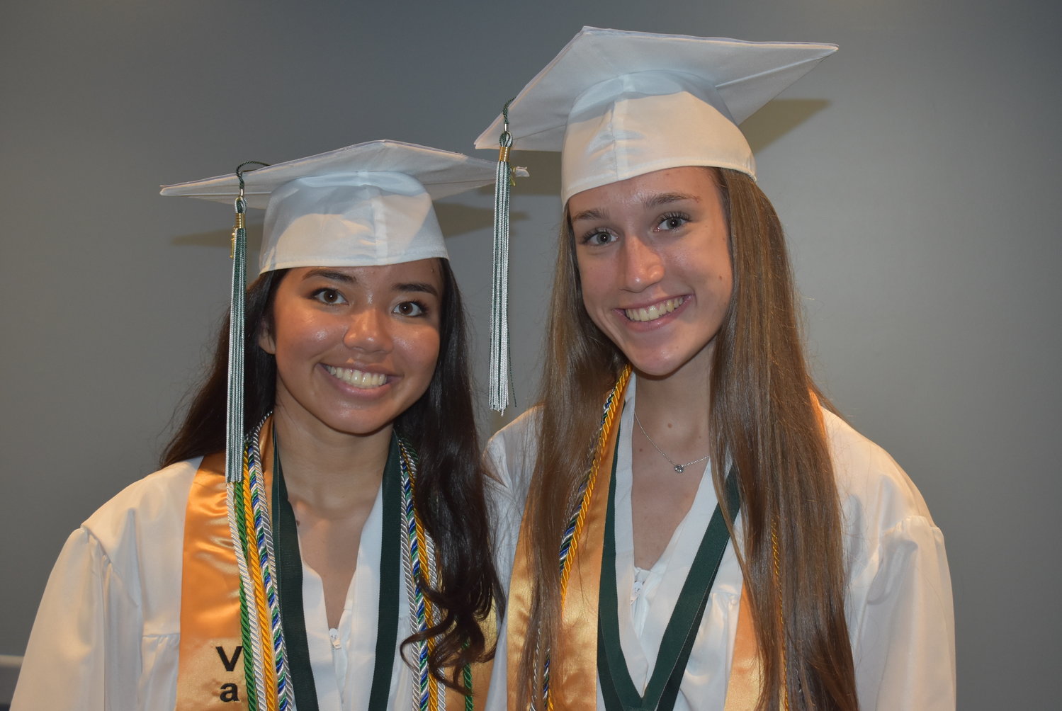 This year’s top graduates were Valedictorian Julia Gambino and Salutatorian Kaylee Sanderson.