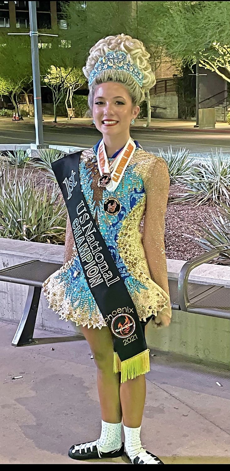 McGlynn, of Bellmore, was recently named a U.S. national champion in Irish dance.