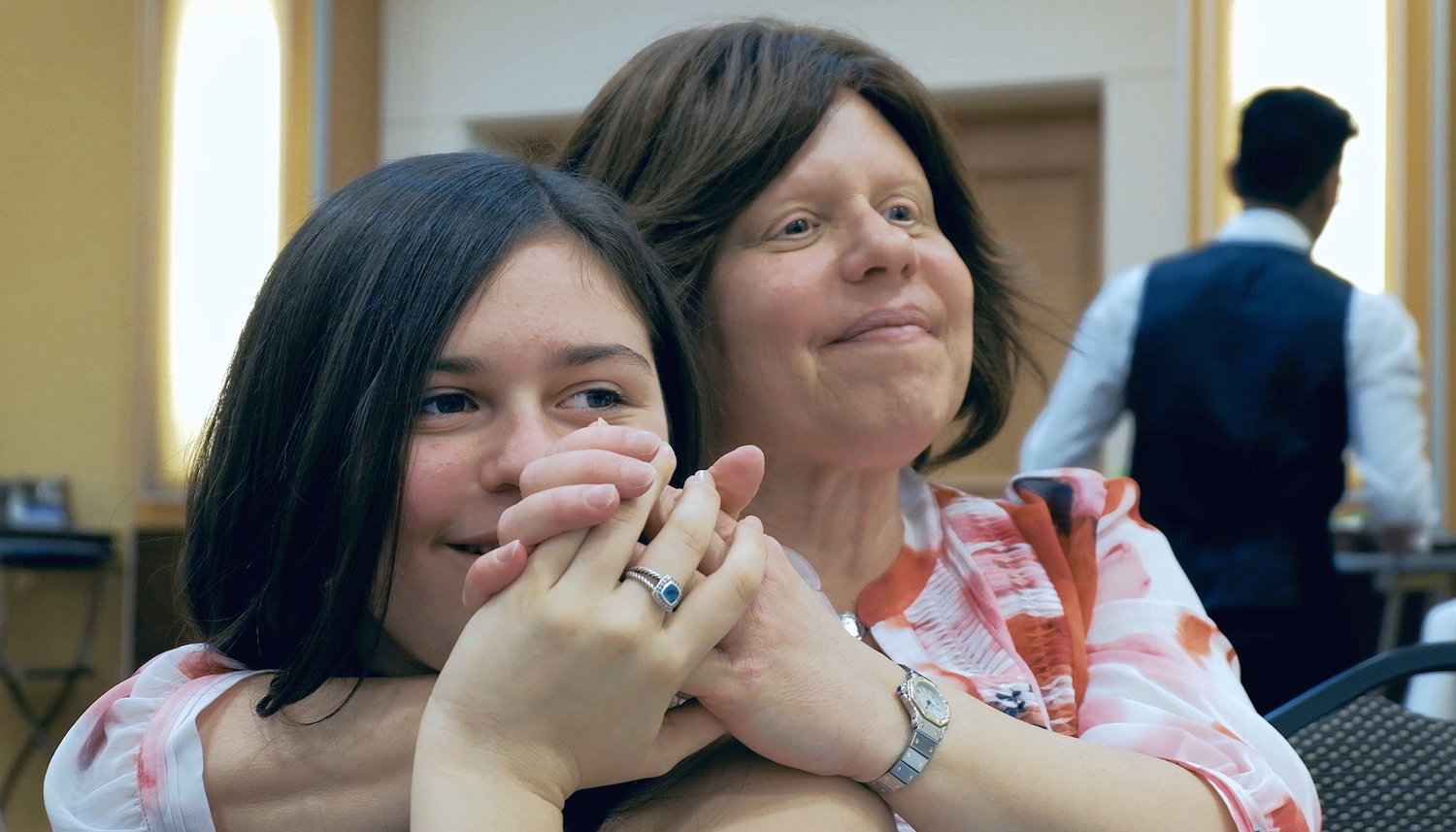 Merrick residents Tara Notrica, right, and her daughter, Samantha Horowitz, are the subjects of the documentary “Second Chance,” which details Notrica’s battle with mast cell disease and includes music that Horowitz wrote to help her mother overcome the challenges of her illness.