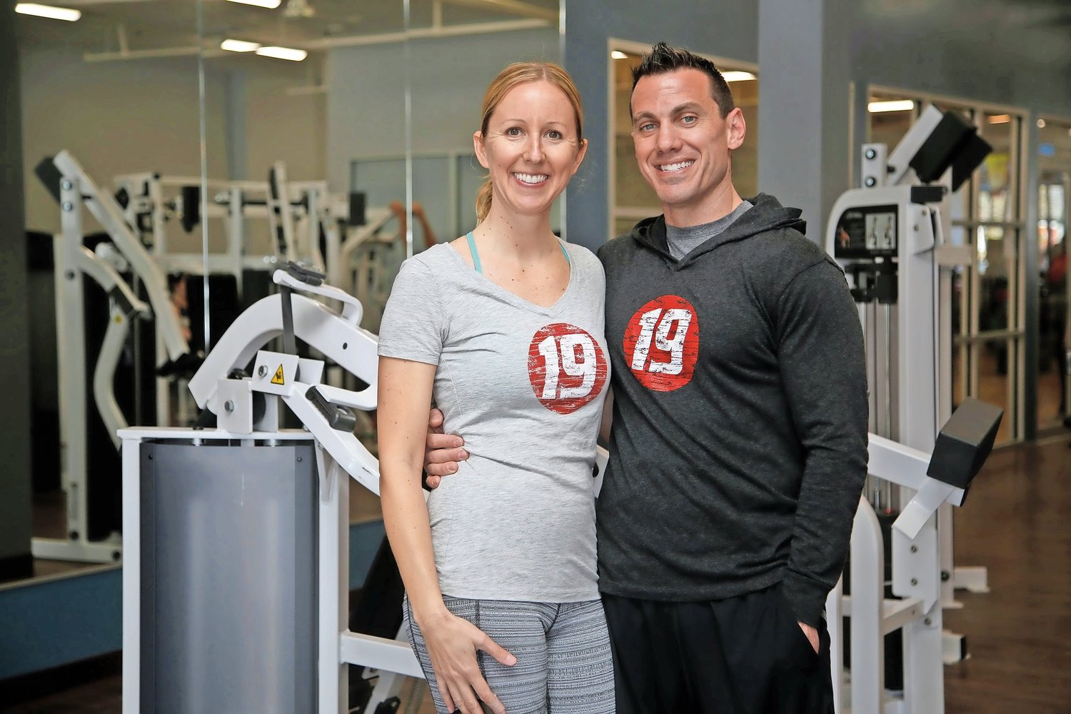 Fitness 19 owners Michael and Kelly Hobbs look forward to maintaining its programs.