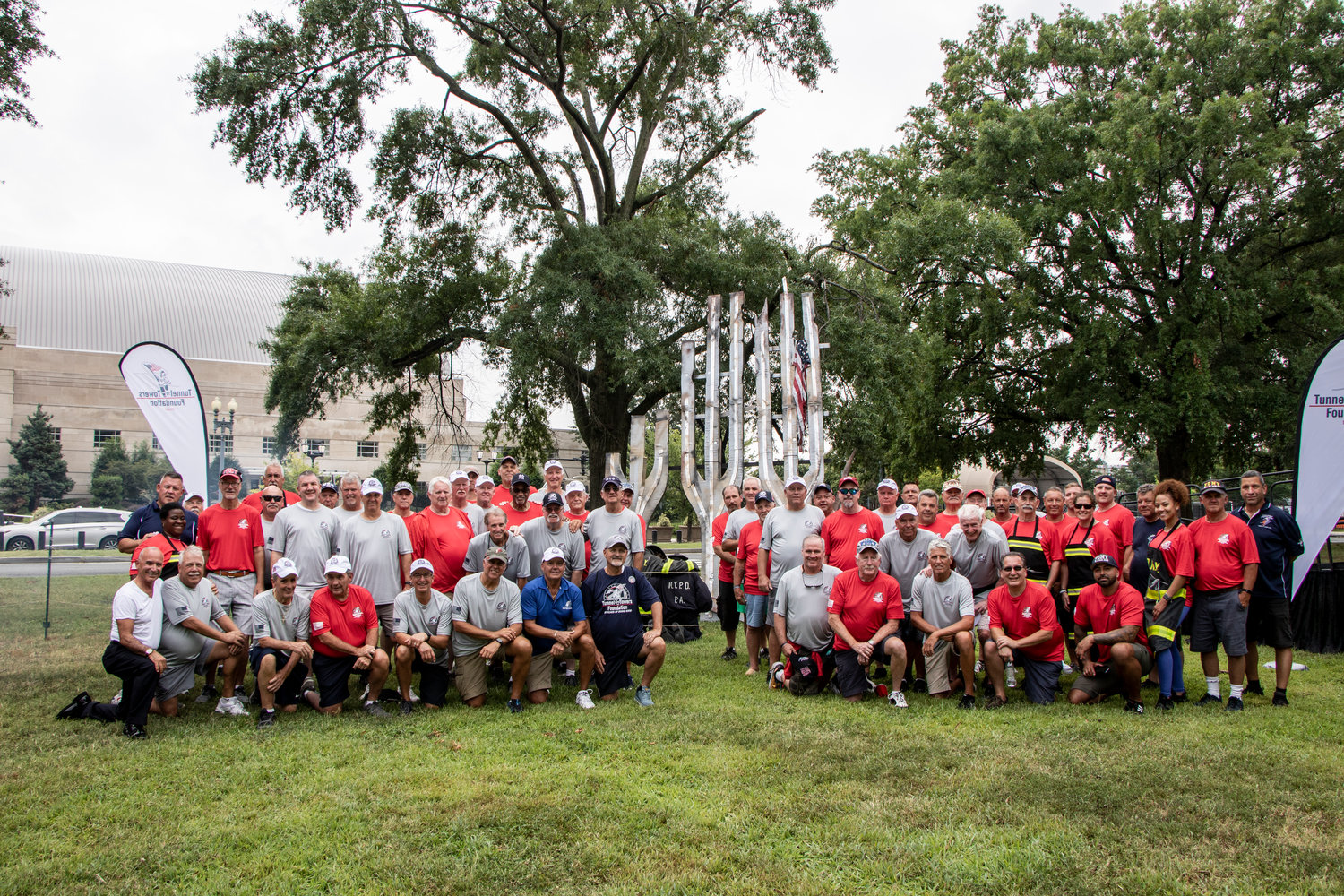 The Tunnel to Towers Foundation kicked off Frank Siller’s 537-mile trek from the Pentagon to the World Trade Center with a barbecue in Washington, D.C., on July 31.