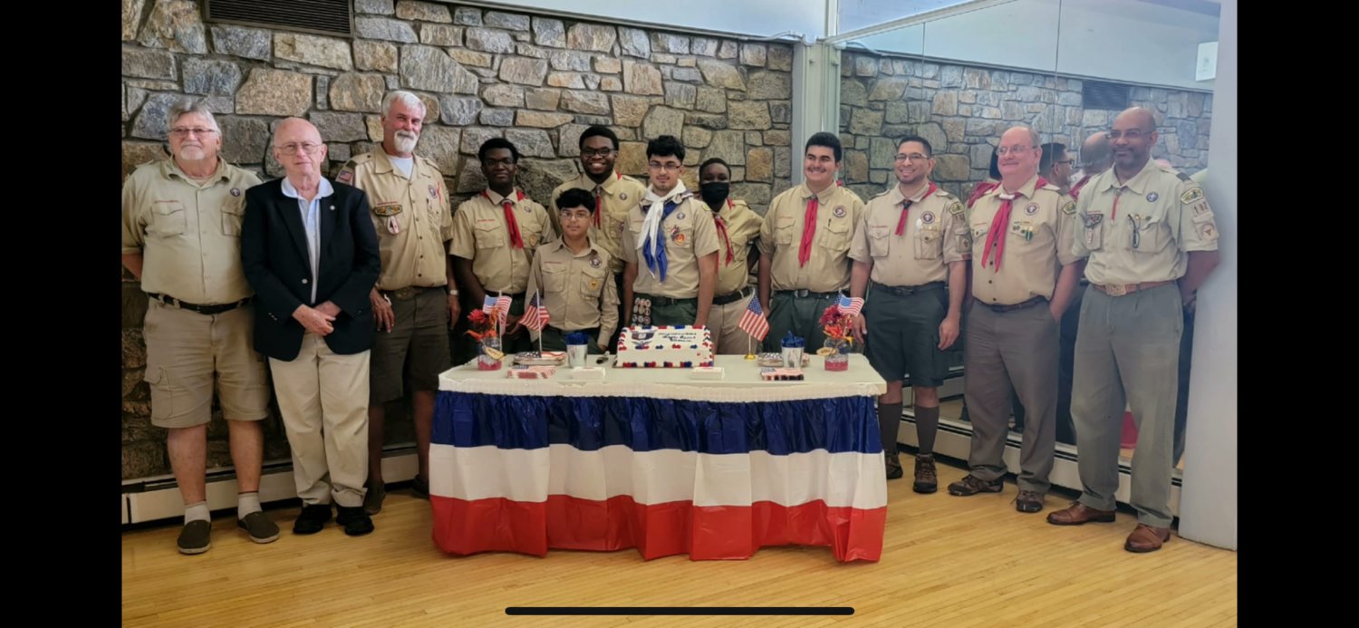 East Bay Scout troop honors 11 Eagle award achievers