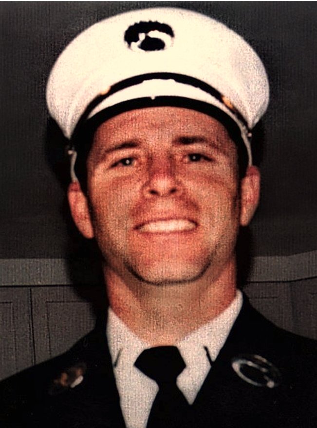 FF Timothy Higgins, FDNY Squad 252, died in the South Tower, which collapsed at 9:59 a.m. on Sept. 11, 2001.