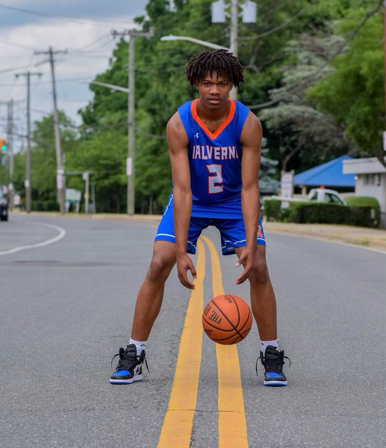 Former Malverne High School basketball star Jayden Seraphin is preparing for his college debut at Queens College this winter.