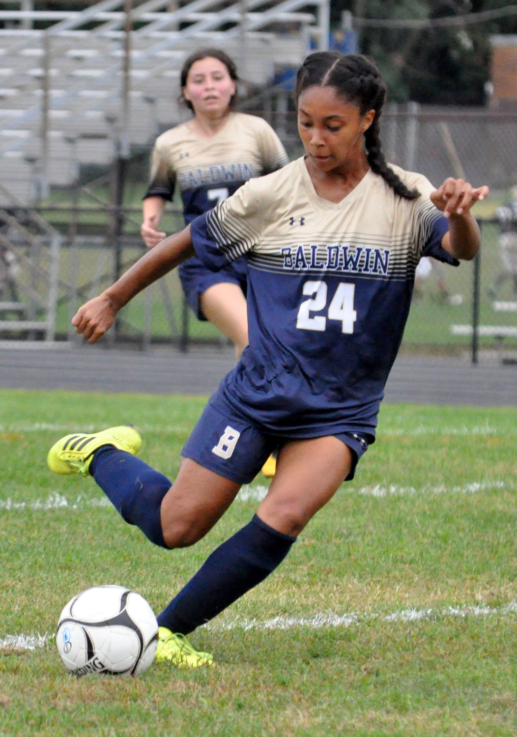 Annabelle Lopez, who had 4 goals and 3 assists this fall, was part of a prolific offense for a Baldwin side which won 10 games in Conference AA2.