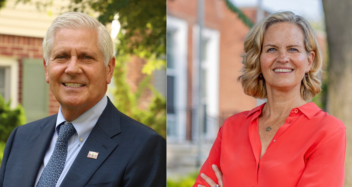 Town of Hempstead Councilman Bruce Blakeman, a Republican, is challenging incumbent Nassau County Executive Laura Curran, a Democrat.