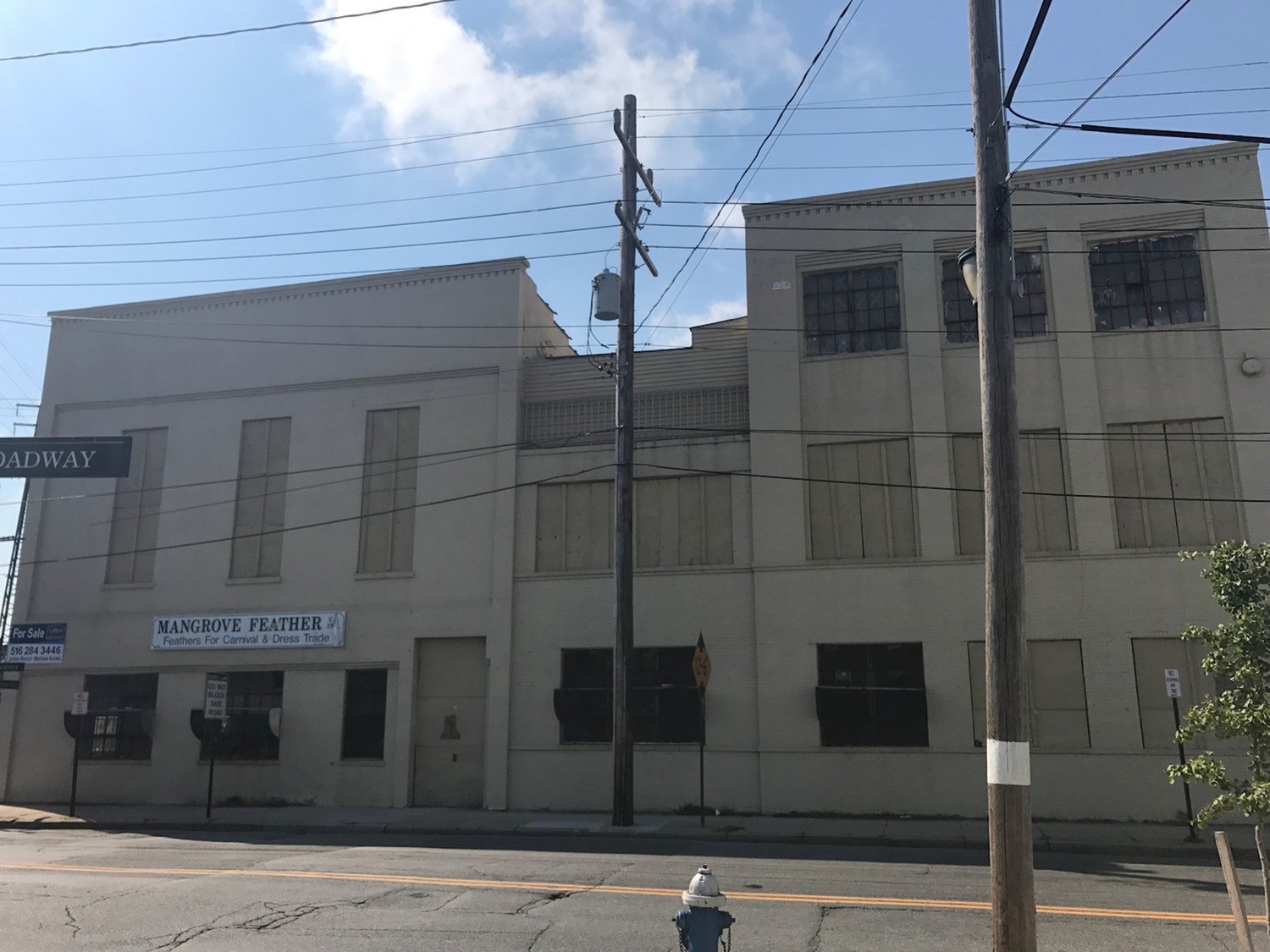 The industrial building has been vacant for more than a decade.
