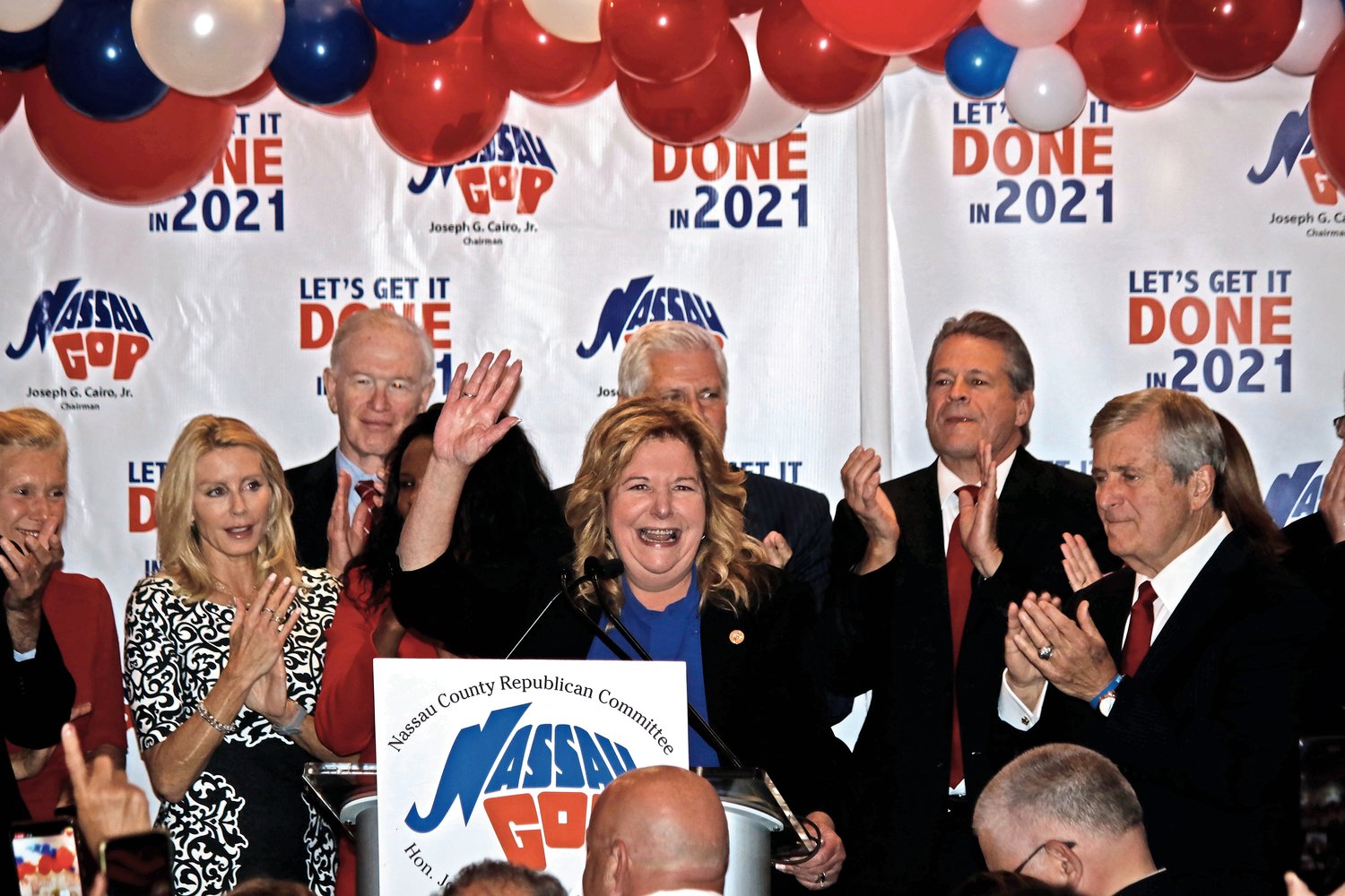 Republican Anne Donnelly won the Nassau County District Attorney race with more than 60 percent of the vote against Democrat State Senator Todd Kaminsky.