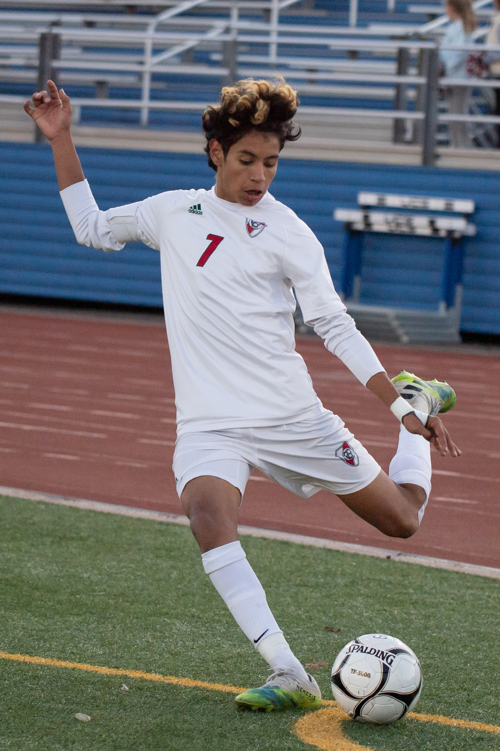 Senior Chrystian Hernandez had a huge season for Glen Cove with 9 goals and 18 assists.