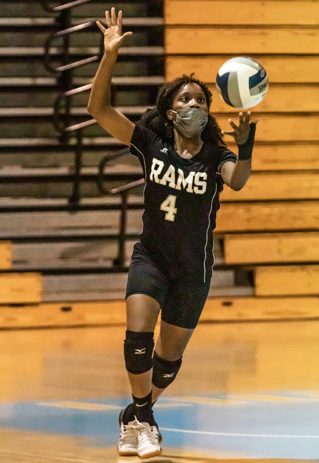 Junior Gloria Guerrier helped the Rams to a tremendous season that ended just one set away from a county title.