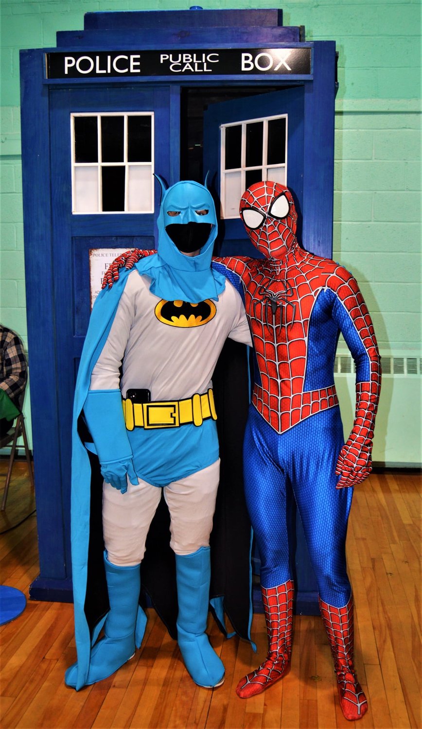 David Donovan hosted his third HurriCon event Nov. 13 to raise money for Bethany Congregational Church. More than 100 people — and a couple of superheroes — attended.
